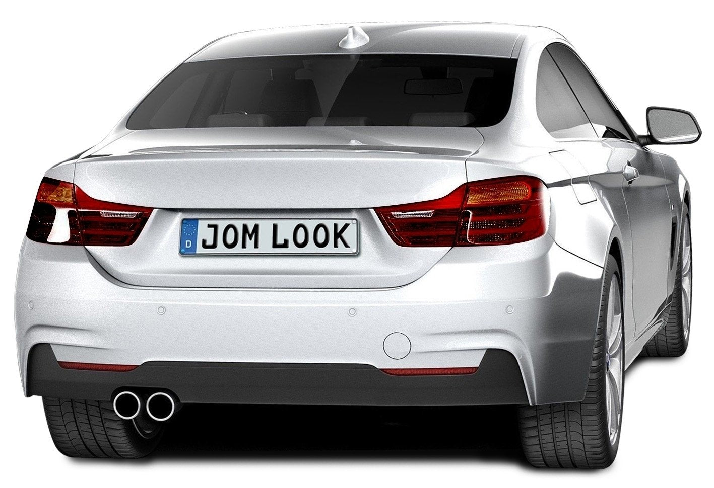 Stoßstangen Kit im Sport-Design inkl. Seitenschweller mit PDC-Bohrungen und SRA passend für BMW 4er F32 ab Baujahr 10.2013-