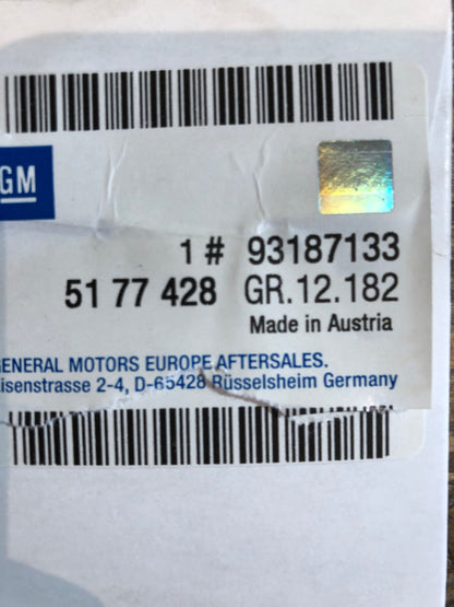 Original GM Opel Signum V6 Turbo Schriftzug Emblem Neu