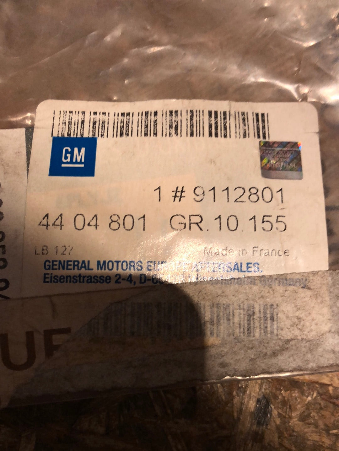 Original GM Opel Düse Scheinwerferreinigungsanlage links Neu