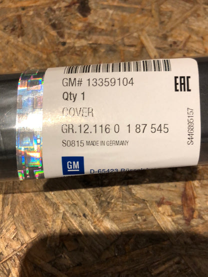 Original GM Opel Adam Abdeckung Dachrinne rechts Anthrazit Neu