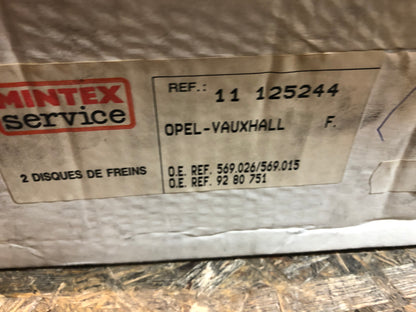 Original Mintex Bremsscheiben Ford Granada Neu