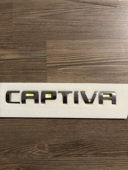 Original Captiva Schriftzug NEU
