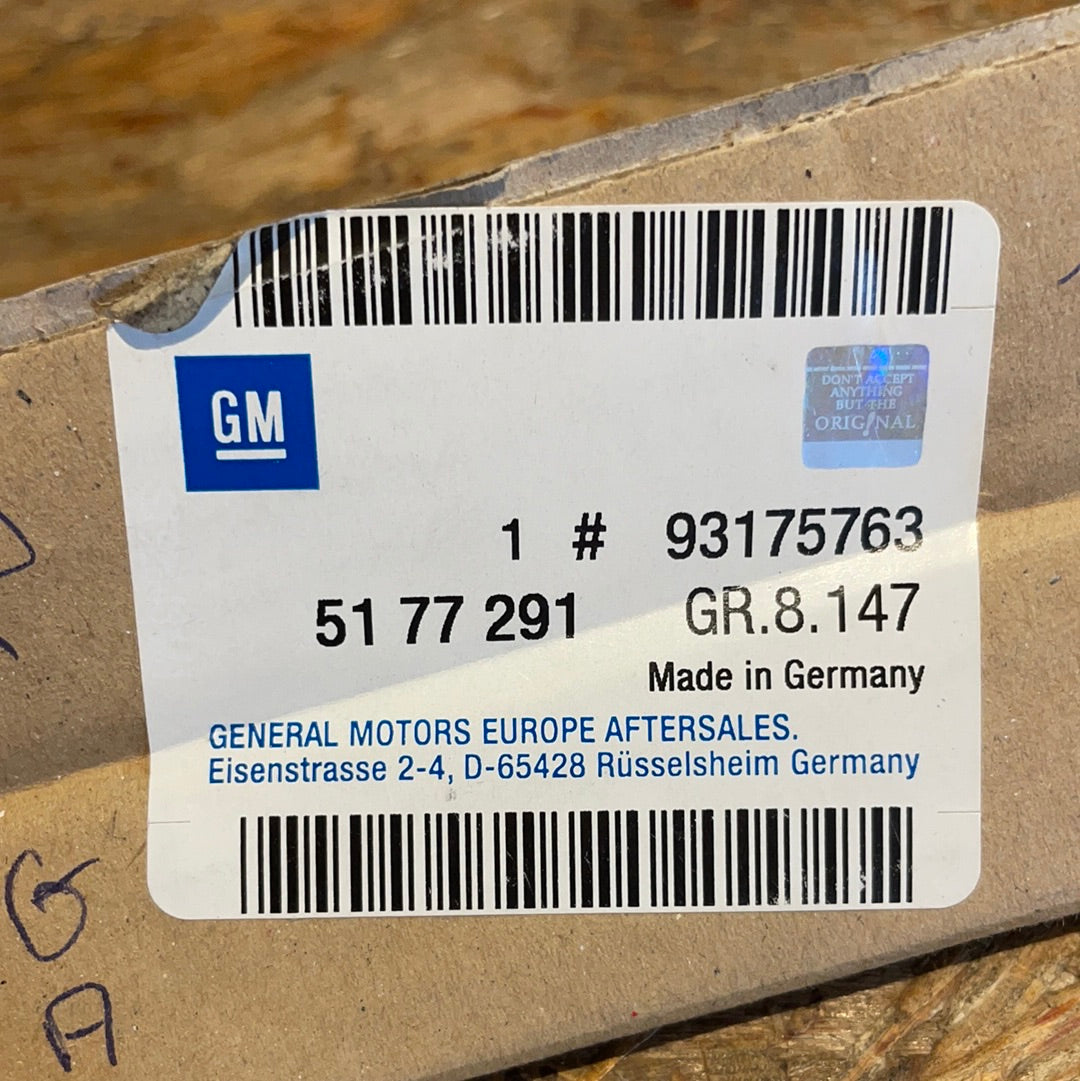 Original GM Opel Astra G Zafira A Schriftzug „2.2 DTI“ hinten Neu