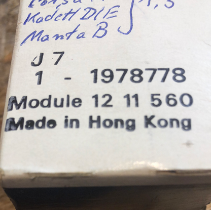 Original Delco Zündmodul Opel Ascona C Corsa A Kadett D E Manta B