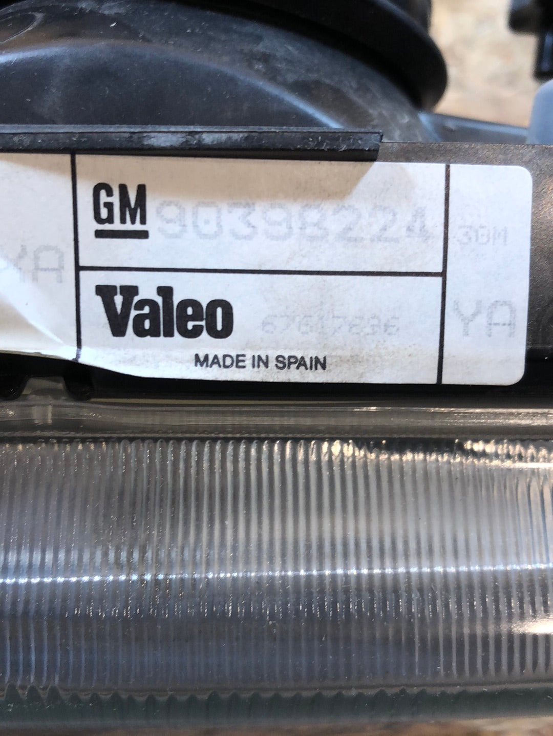 Original GM Valeo Opel Corsa A Scheinwerfer Links Neu