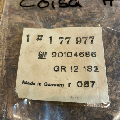 Original GM Opel Ascona C 1.6 Corsa Emblem „1.6“ Neu