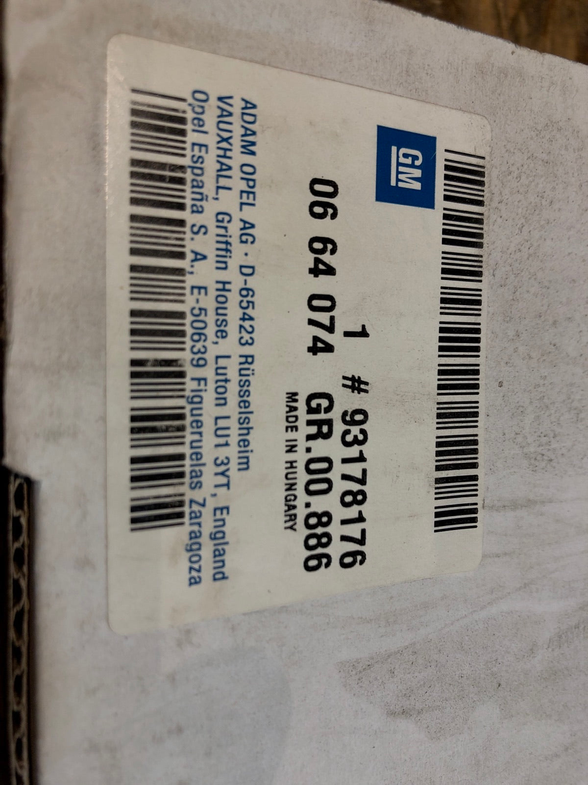 Original Opel Vectra C Kupplungsscheibe Neu