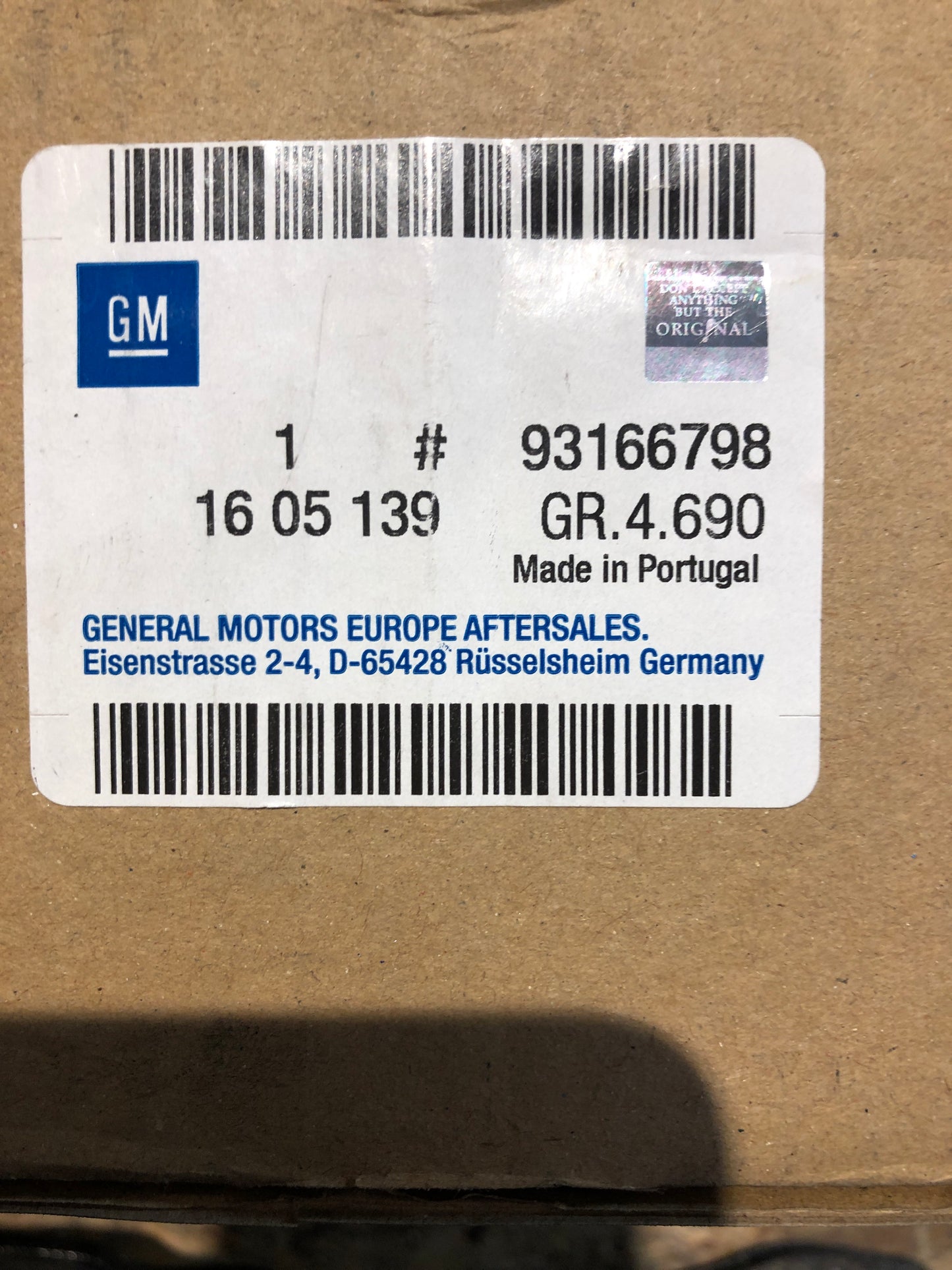 Original Opel Vectra C Signum Bremsbeläge vorne Neu