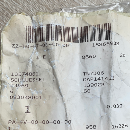 Original GM Opel Astra J Schlüssel Neu