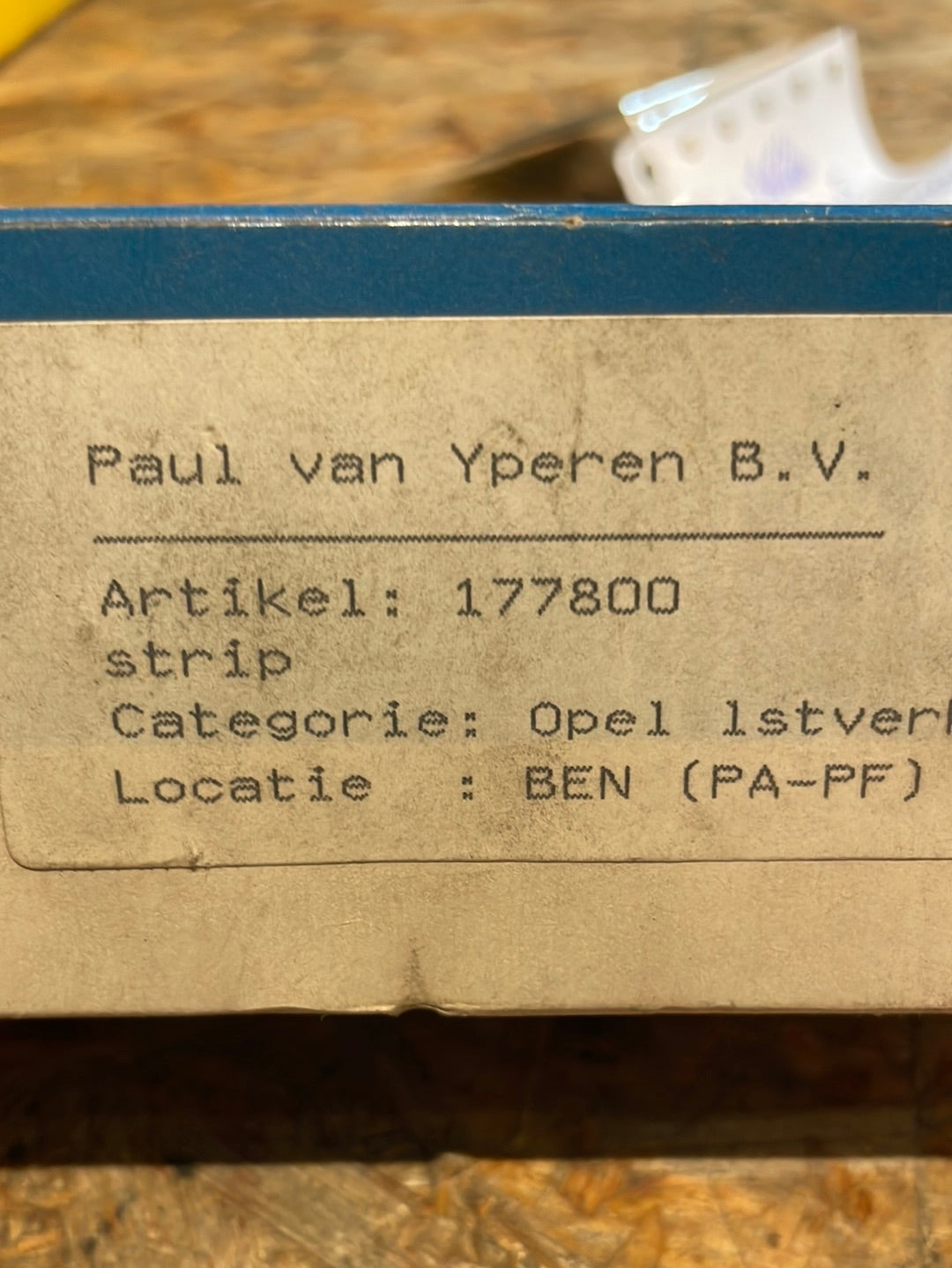 Original GM Opel Ascona B Aufkleber Heckklappe „Ascona Sport“ Neu