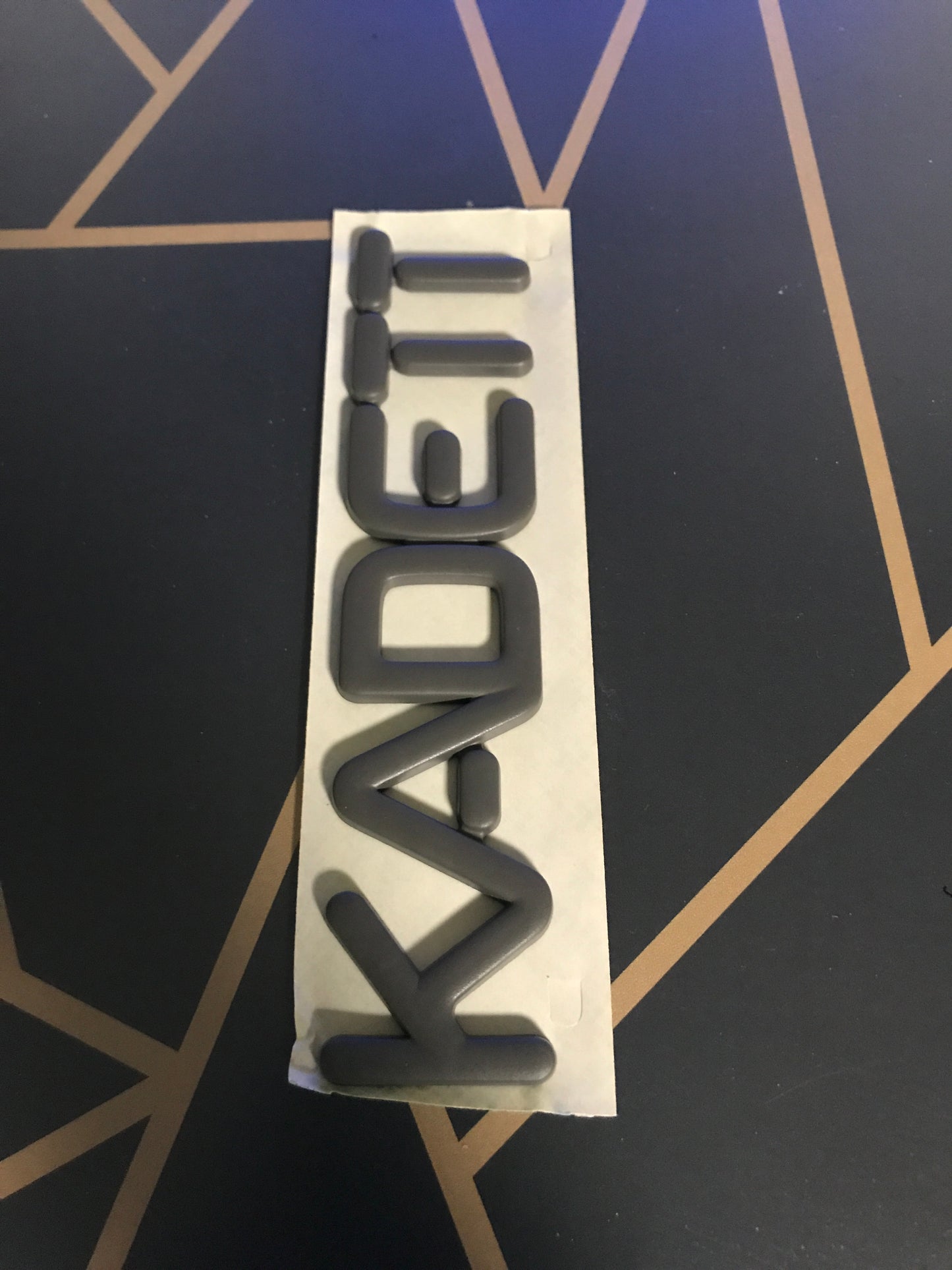 Original Kadett Schriftzug grau NEU