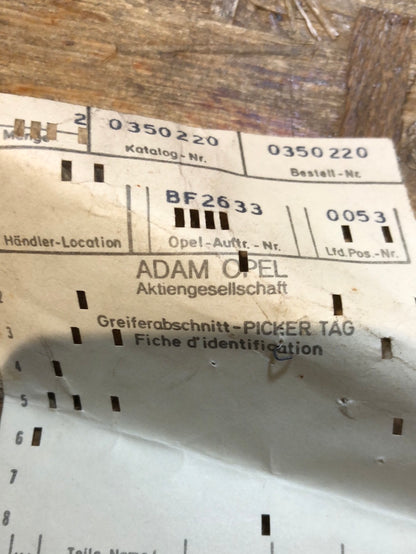 Original GM Opel Ascona C Klemme Stabilisator vorne Neu