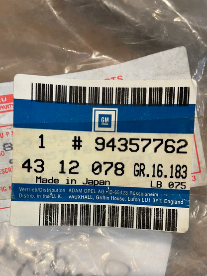 Original GM Opel Randspaltabdichtung Neu