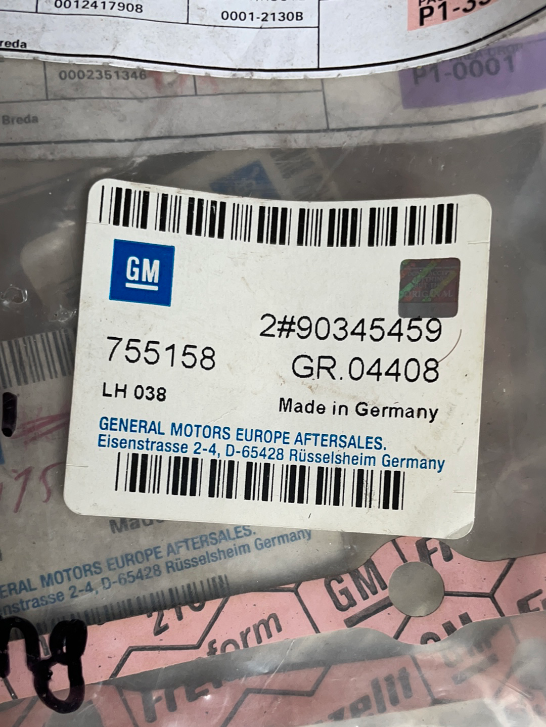 Original GM Opel F10, F13, F15 Getriebedichtung Neu