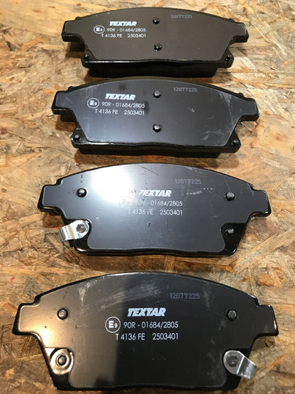 Original Opel Chevrolet Cruze 09 Astra 10 Astra J 09 Vauxhall Astra IV 09 Bremsbeläge Satz vorne NEU