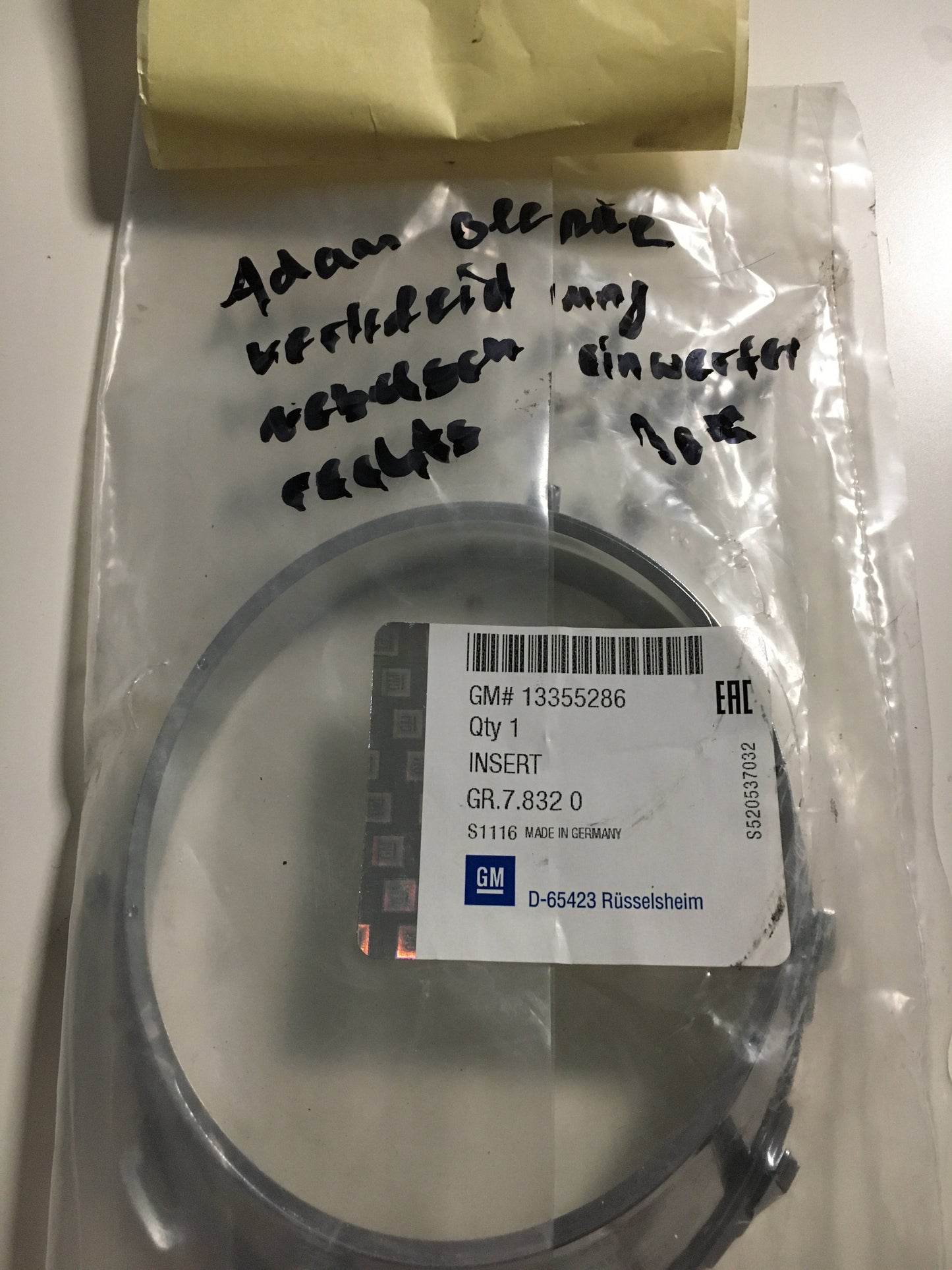 Original Opel Adam Blende Nebelscheinwerfer rechts NEU