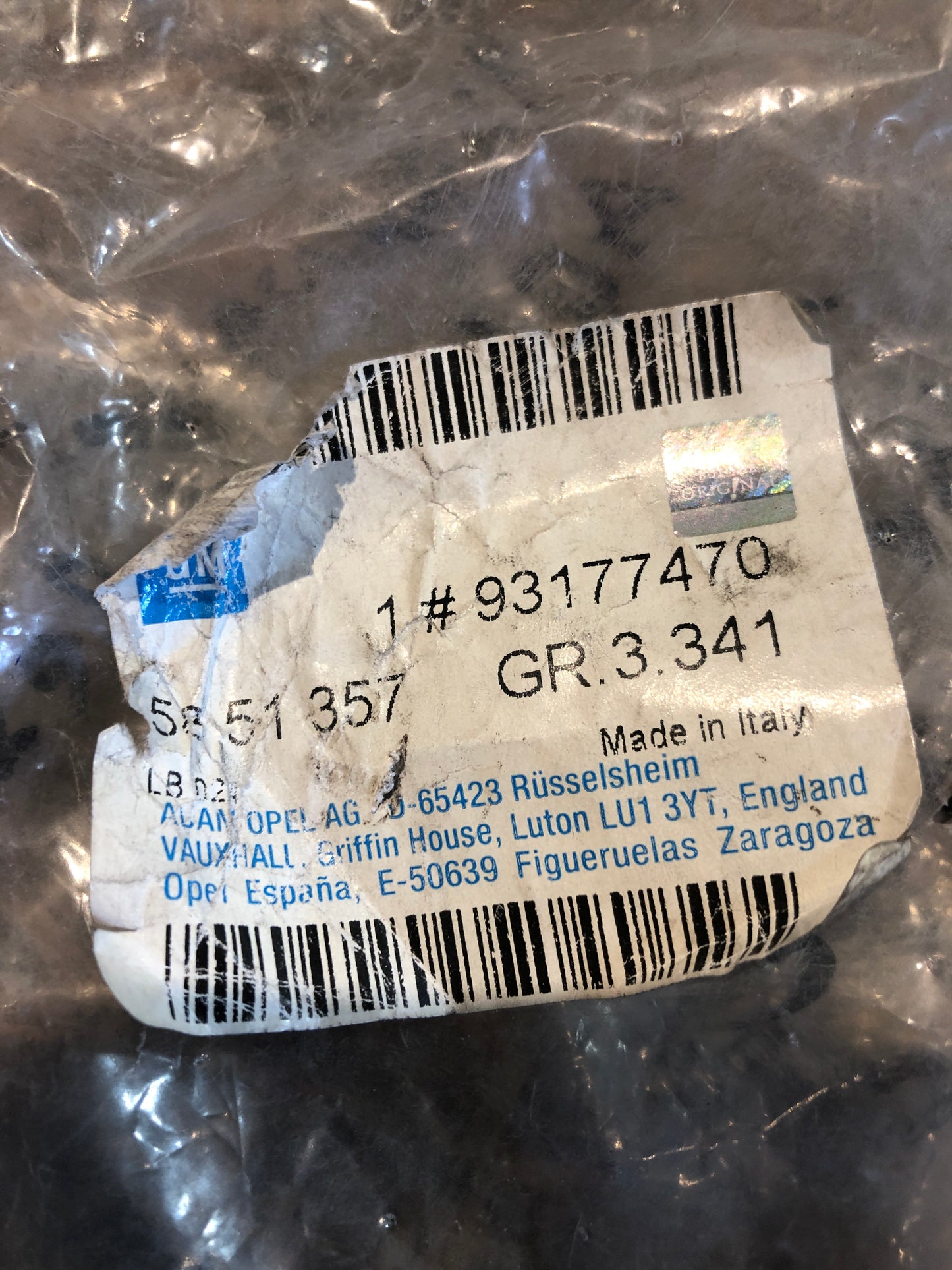 Original Agila A/B Meriva A Corsa C Combo C 1,3 DTI 1,3 CDTI Kühlwasserrohr AGR Kühler