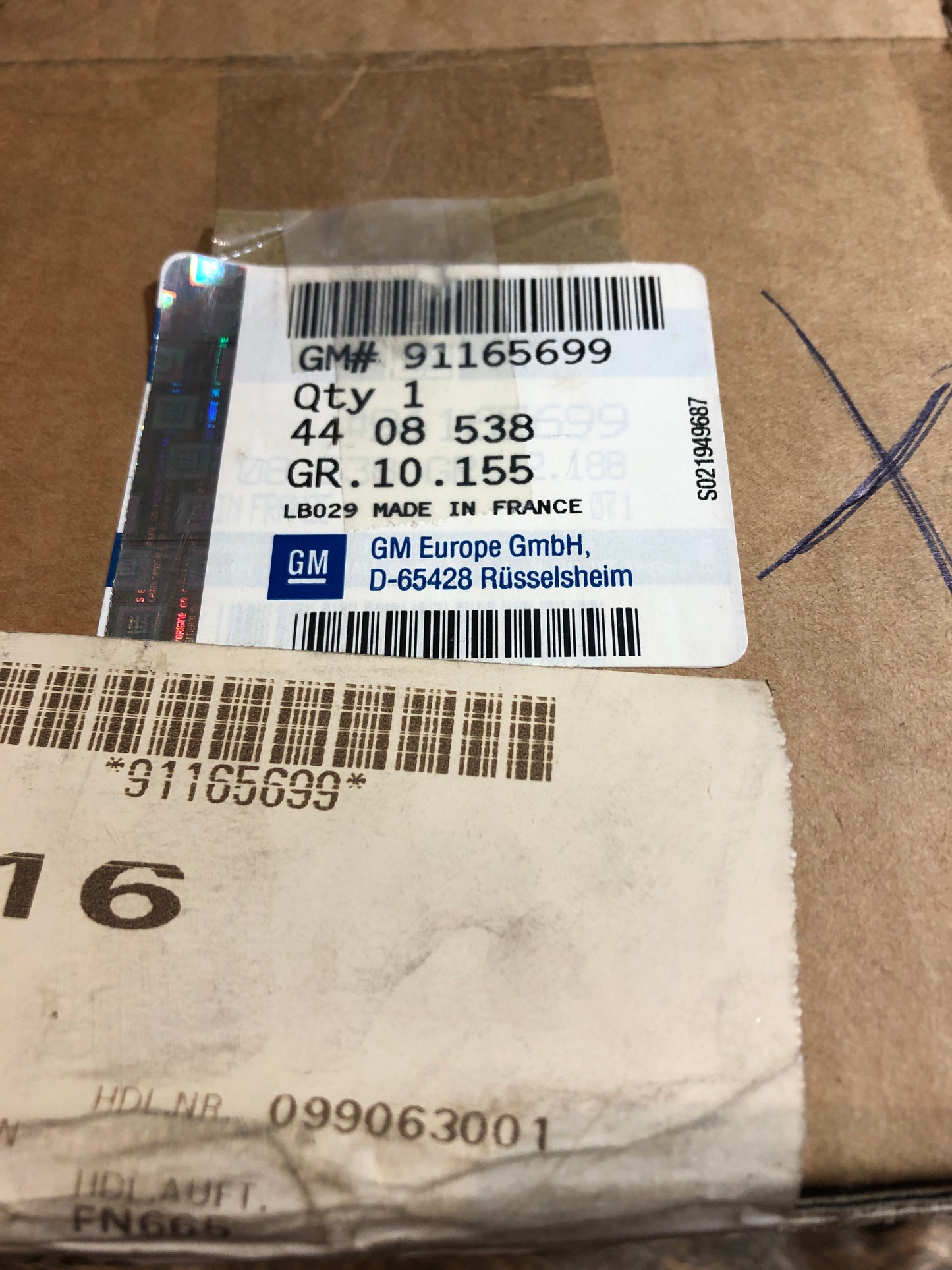 Original Opel Vivaro A B Wischermotor Neu