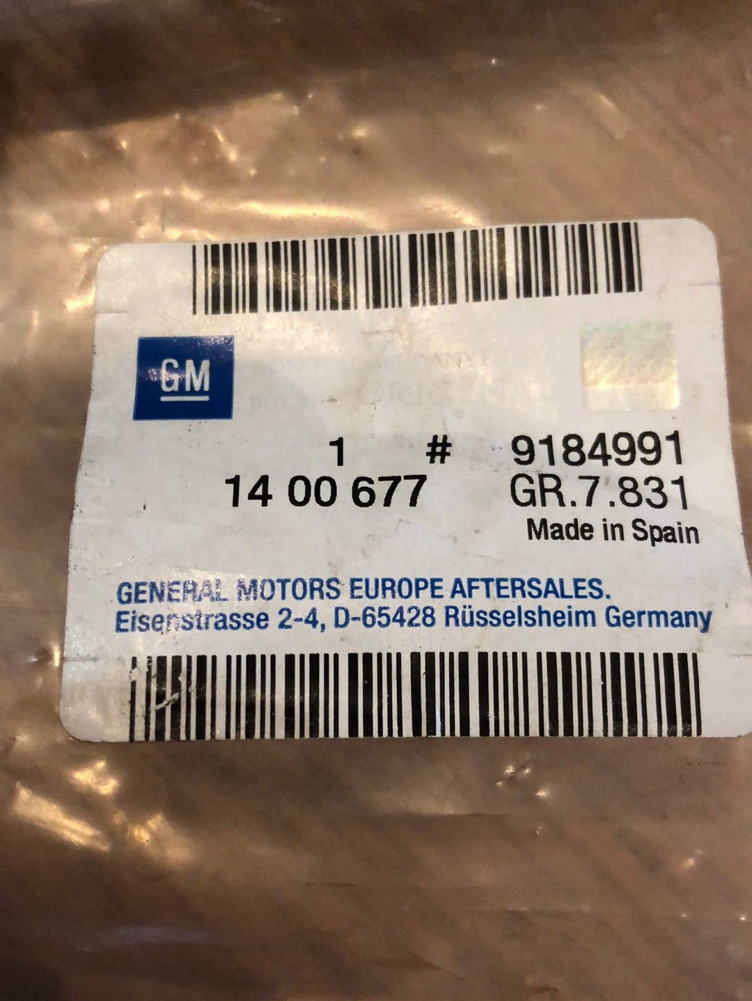 Original GM Opel Corsa C Kühlergrill Neu