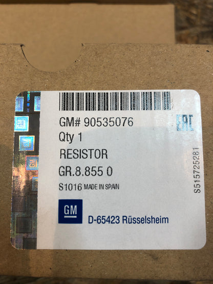 Original GM Opel Corsa B/C Widerstand Gebläsemotor Neu