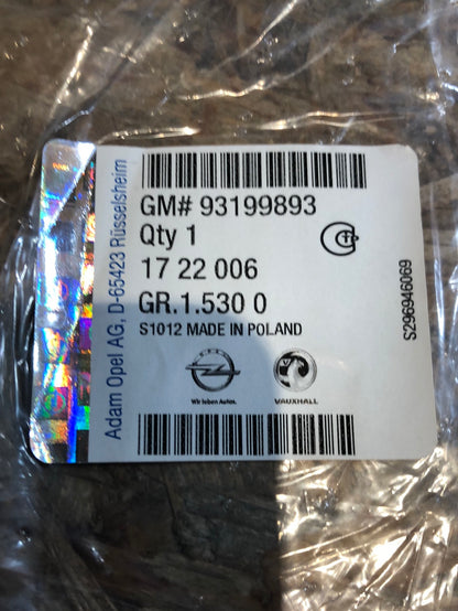 Original GM Opel Meriva B Fußmattensatz (4-Tlg.) Neu