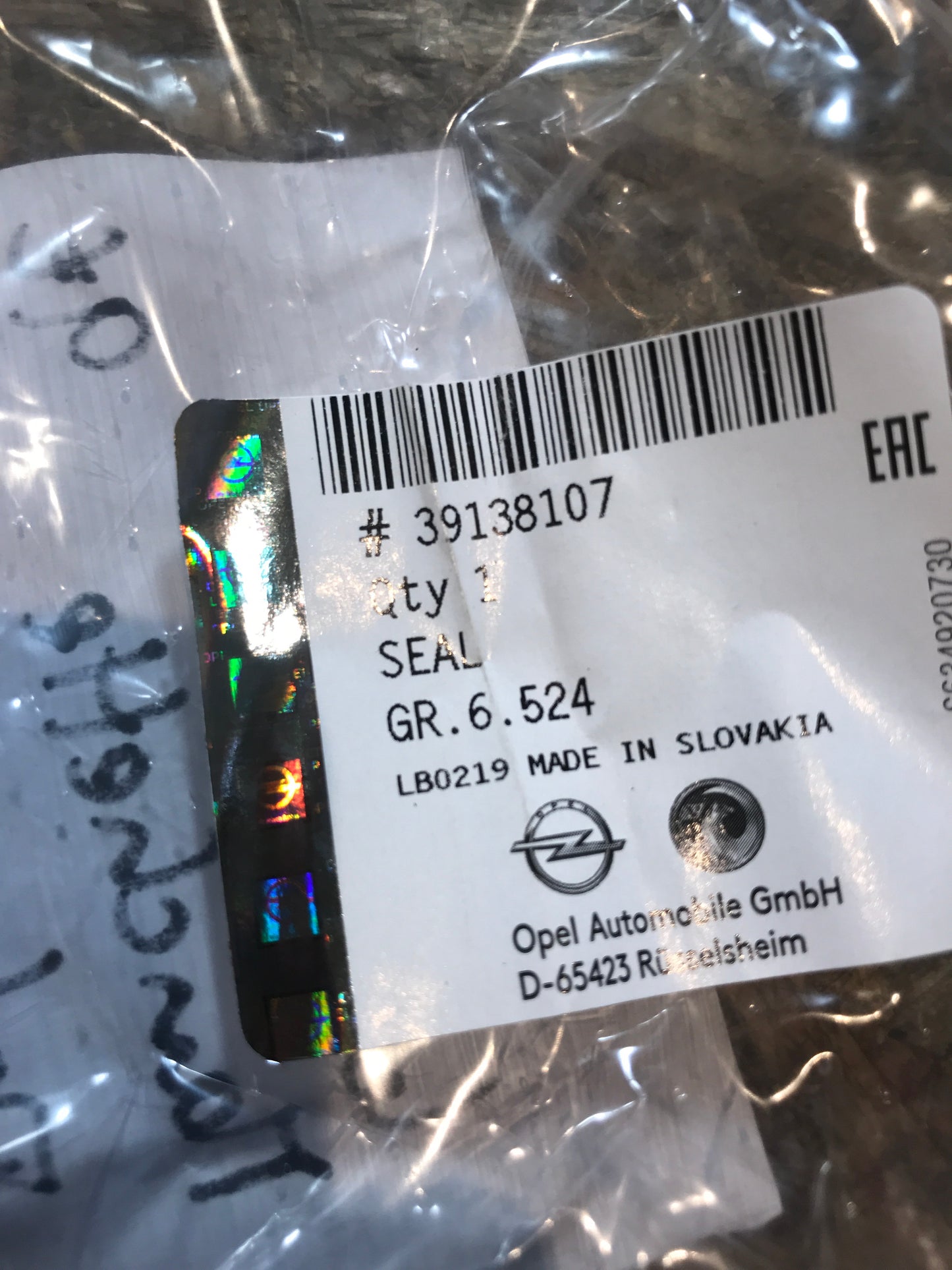 Original Opel Astra G Dichtung Lenksäule Manschette NEU