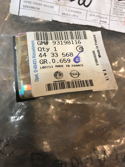 Original Opel Vivaro A Kurbelwelle Riehmenscheibe NEU