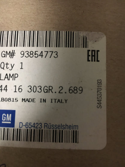 Original Vivaro A Kasten Kennzeichenleuchte NEU