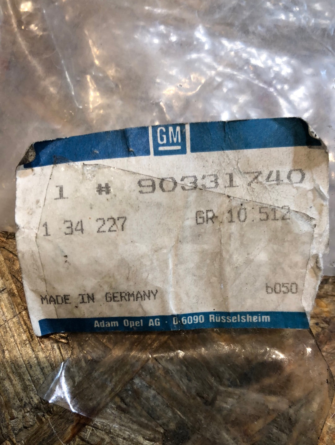 Original GM Opel Kadett E Türgriff innen rechts Neu
