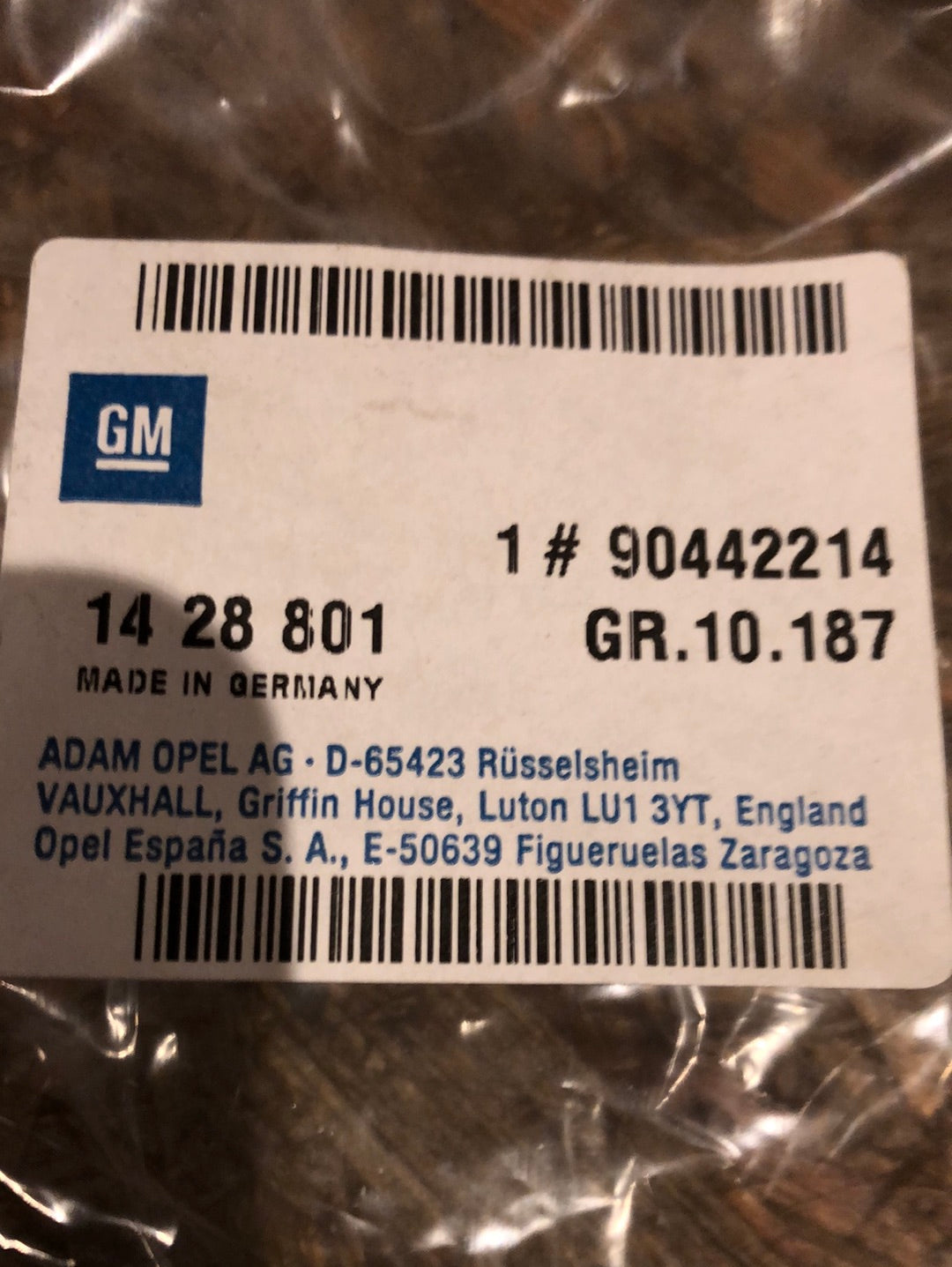 Original GM Opel Kadett E Spiegelgehäuse links Neu