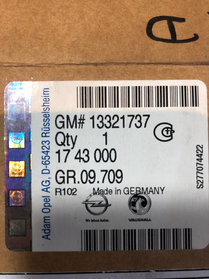 Original GM Opel Corsa D Zigarettenanzünder+ Aschenbecher Konsole vorne anthrazit Neu