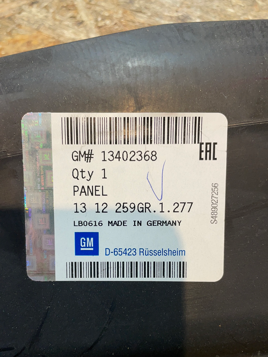 Original GM Opel Astra J Kühlerhalter Luftführung Neu