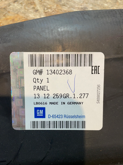 Original GM Opel Astra J Kühlerhalter Luftführung Neu