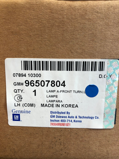 Original GM Chevrolet Matiz Blinker vorne links Neu