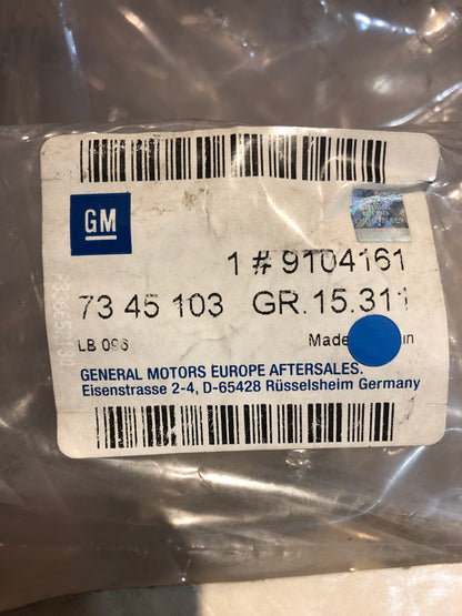 Original GM Opel Astra G CC Schrägheck Laderaumabdeckung Hutablage Neu