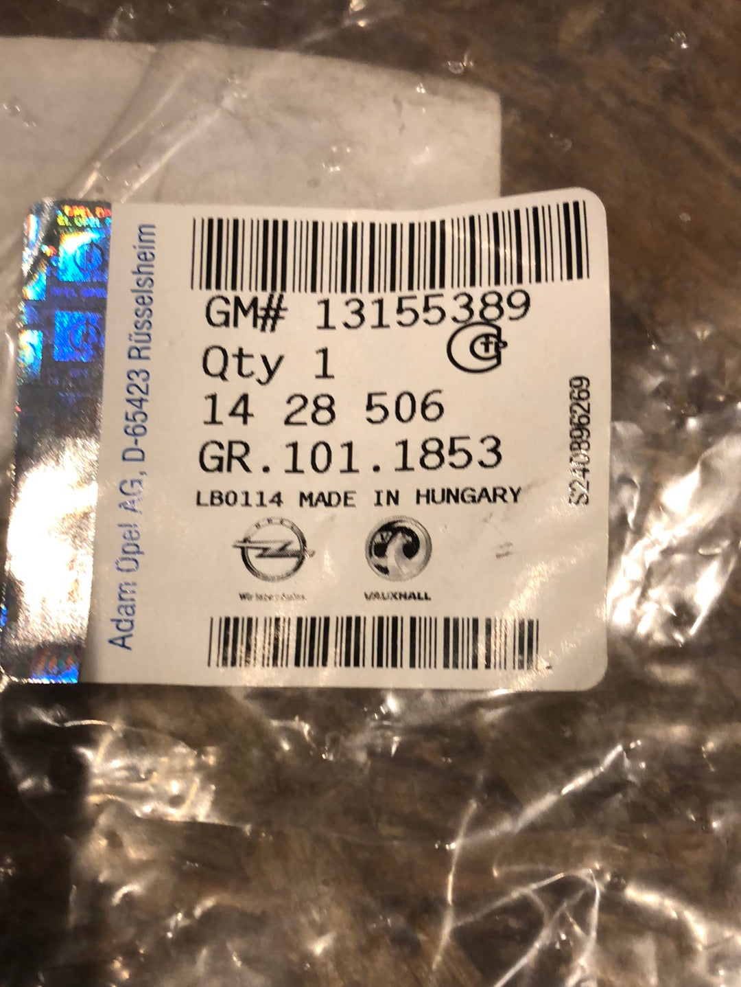Original GM Opel Astra H Abdeckung Außenspiegel vorne links Neu