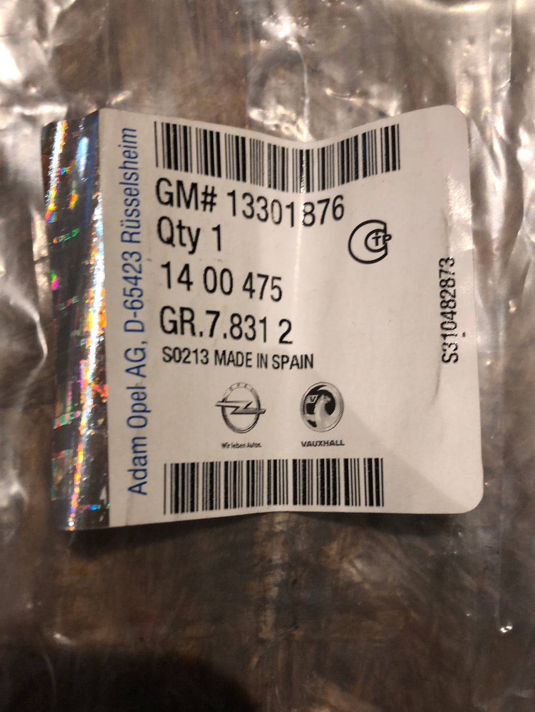 Original GM Opel Corsa D Verlängerung Frontblech Neu