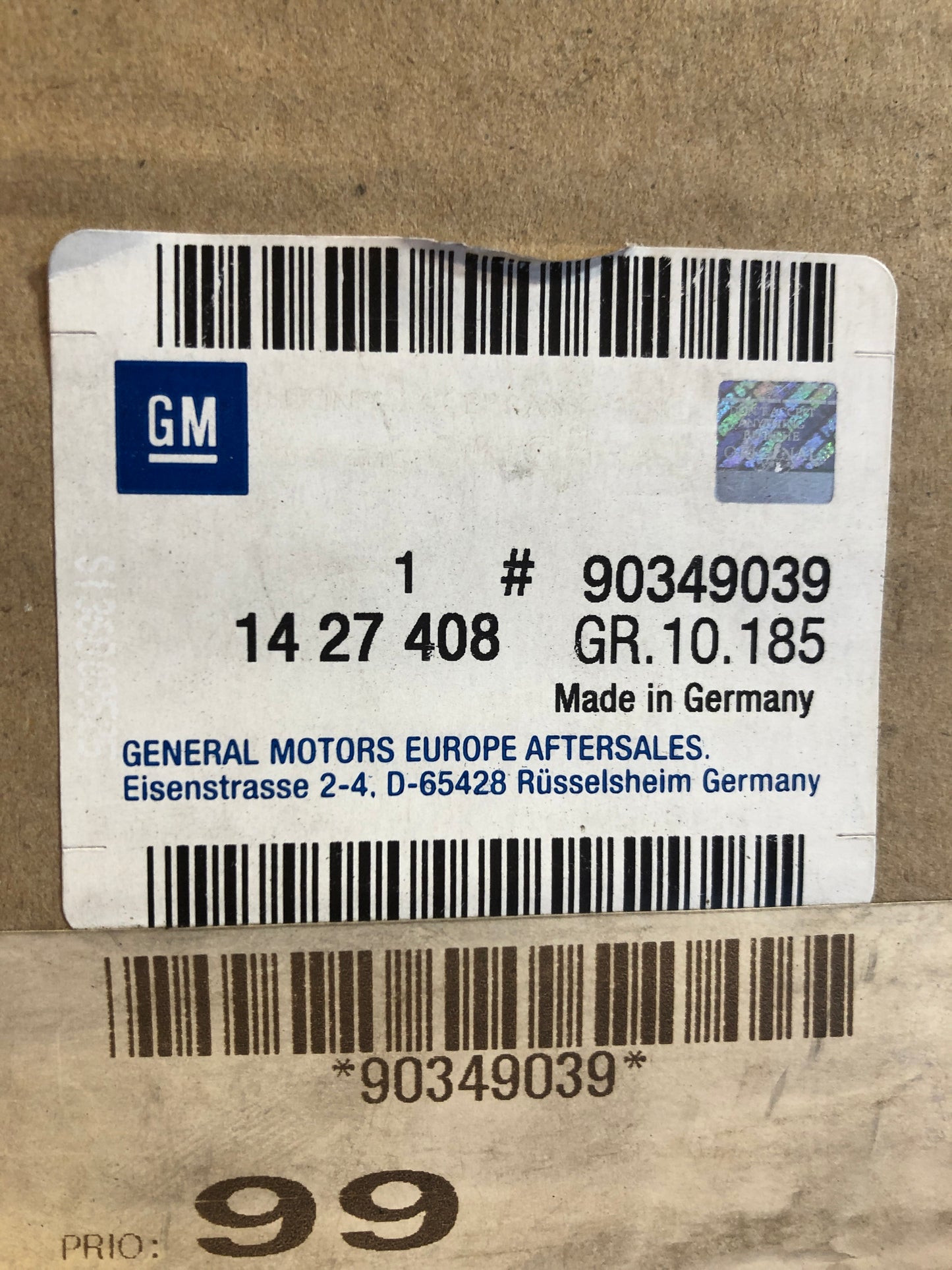 Original GM Opel Vectra A Spiegelglas links Neu