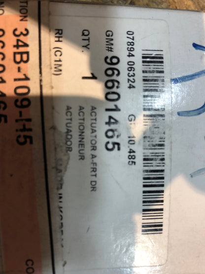 Original Chevrolet Matiz Fronttürantrieb Neu