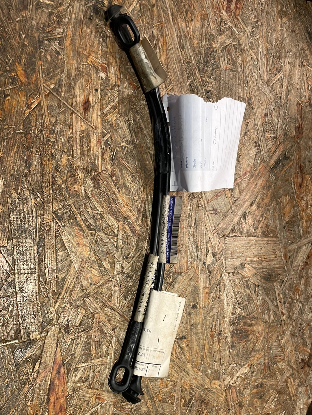 Original GM Opel Corsa C Halteband Heckablage Neu