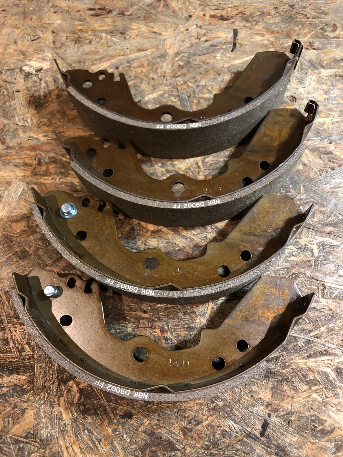 Original Opel Campo Bremsbelagsatz hinten Neu