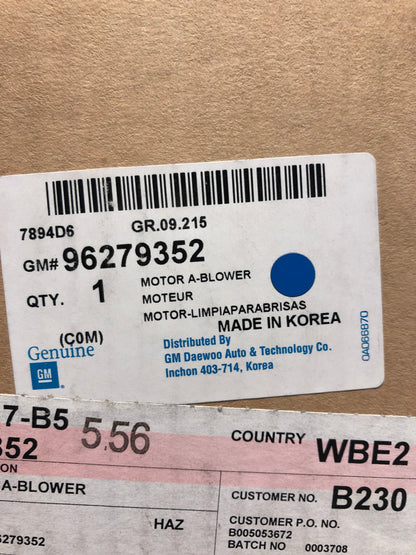 Original Opel Vectra B Innenraumgebläse Neu