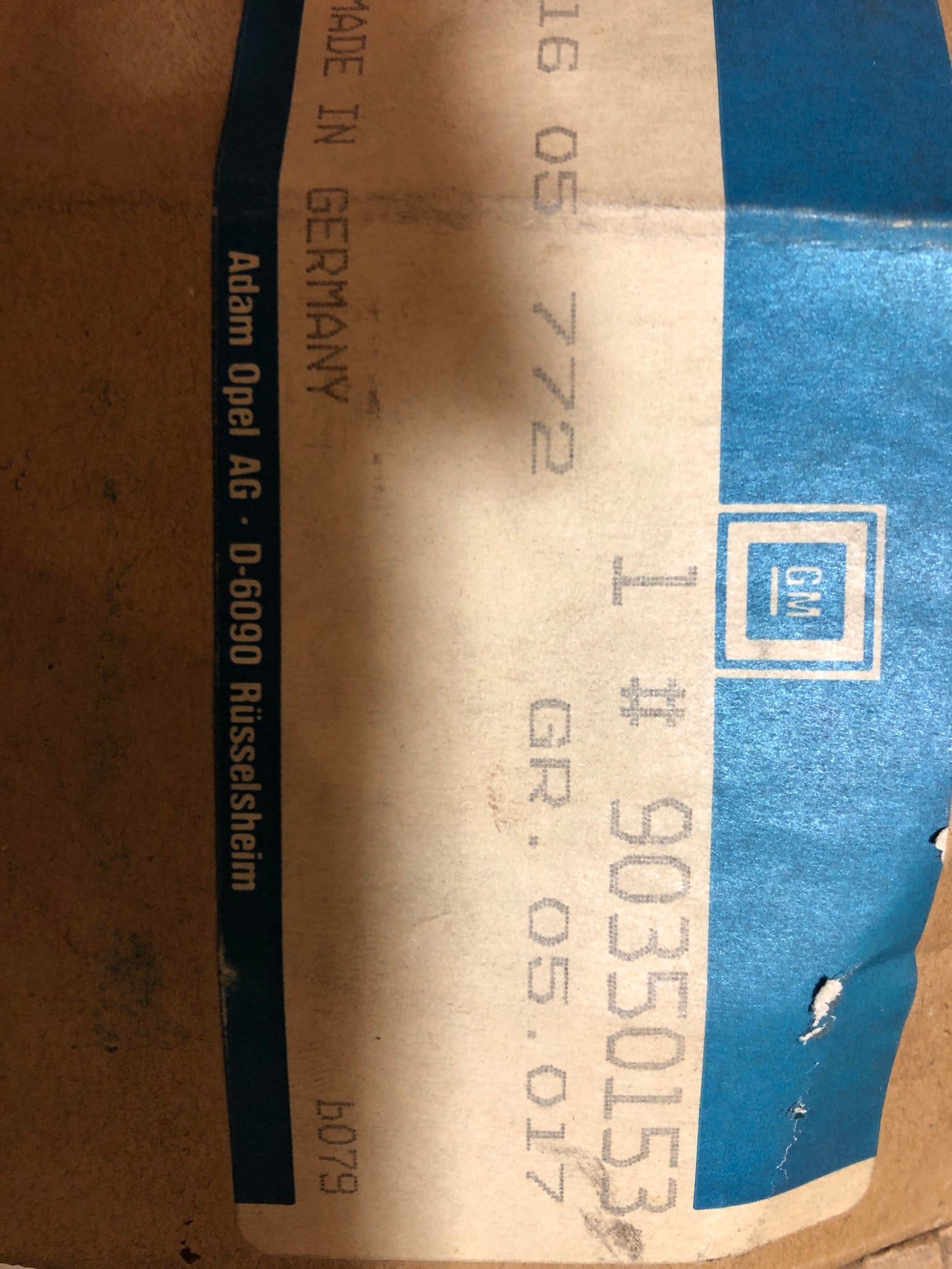 Original Opel Ascona Kadett Manta Bremsbackensatz Neu