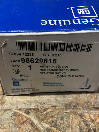 Original GM Opel Antara Widerstand Gebläsemotor Neu