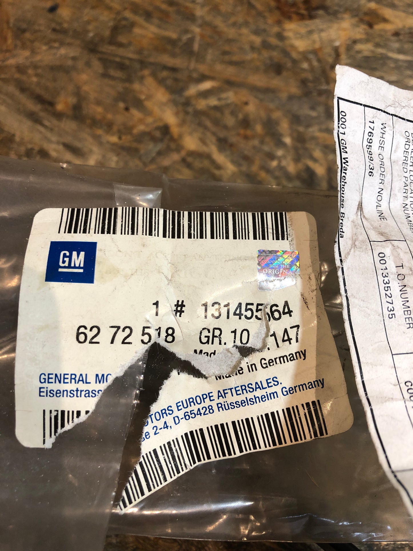 Original Opel Zafira Wischerarm rechts Neu