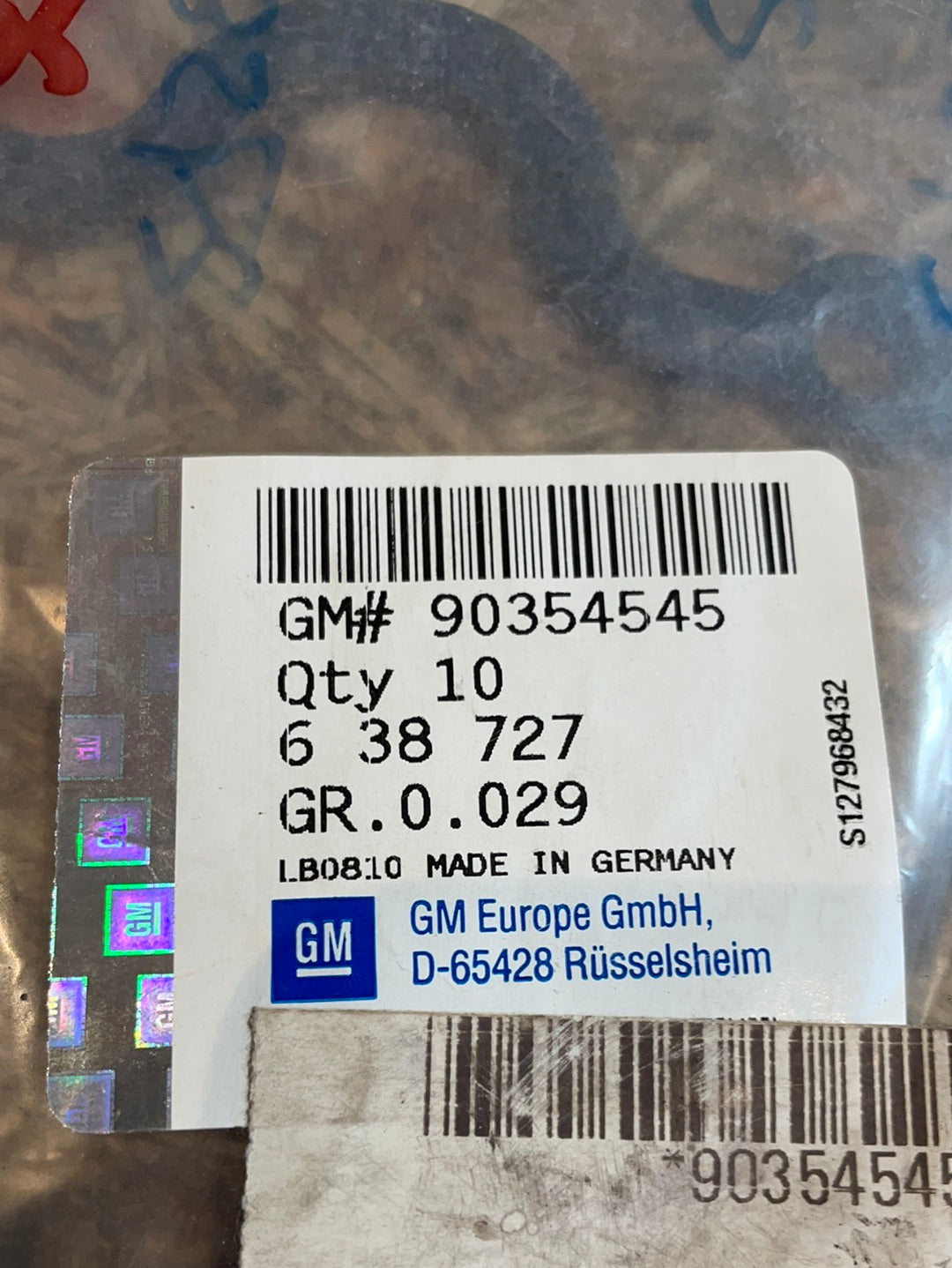 Original GM Opel Ascona B/C Astra F Corsa A Kadett D/E Manta B Vectra A Kopfdichtung Neu