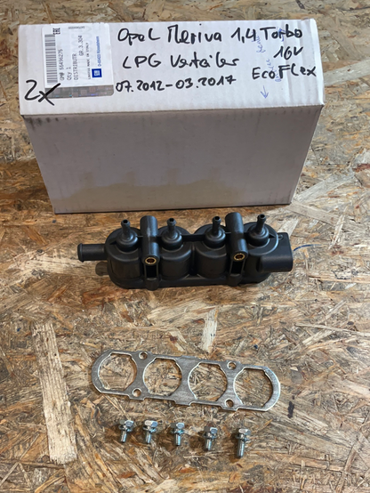 Original GM Opel Meriva 1.4 Turbo LPG Verteiler 16V EcoFlex Neu