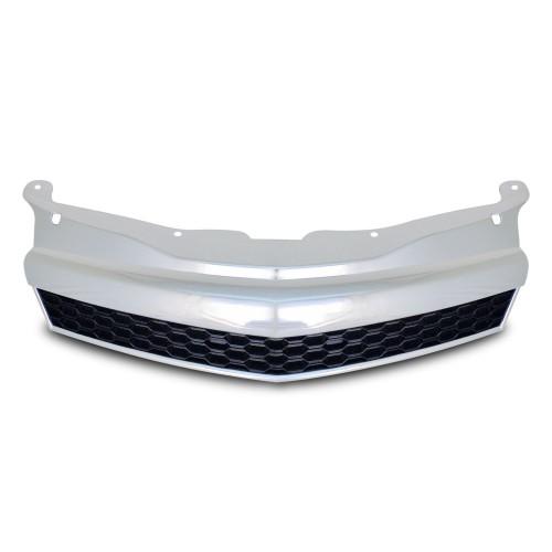 Kühlergrill JOM, Sport Look, Chrom / schwarz passend für Opel Astra H 3 Türer Bj. 05-07