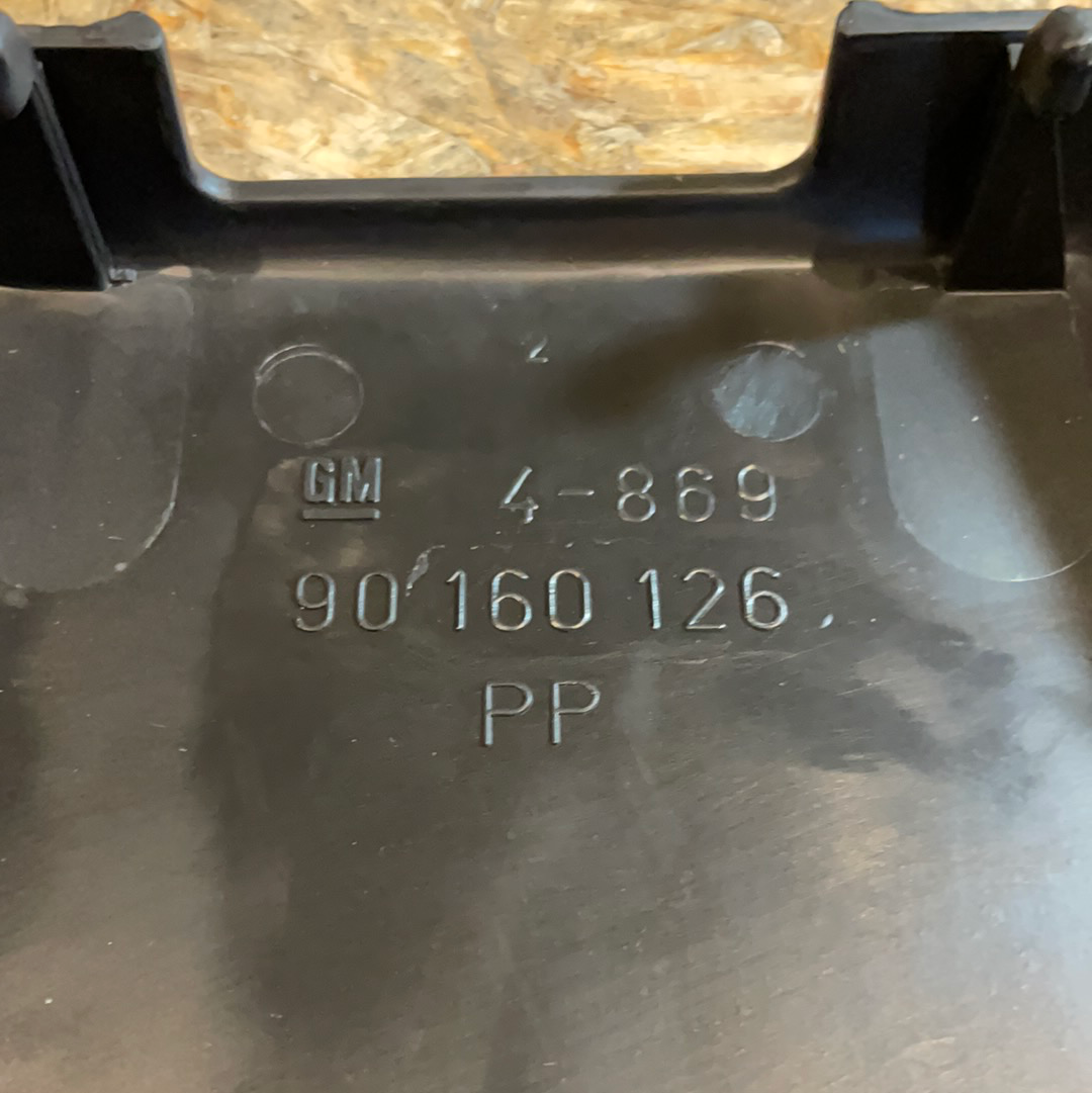 Original GM Opel Ascona C Abdeckung Sicherheitsgurtaufroller rechts Neu