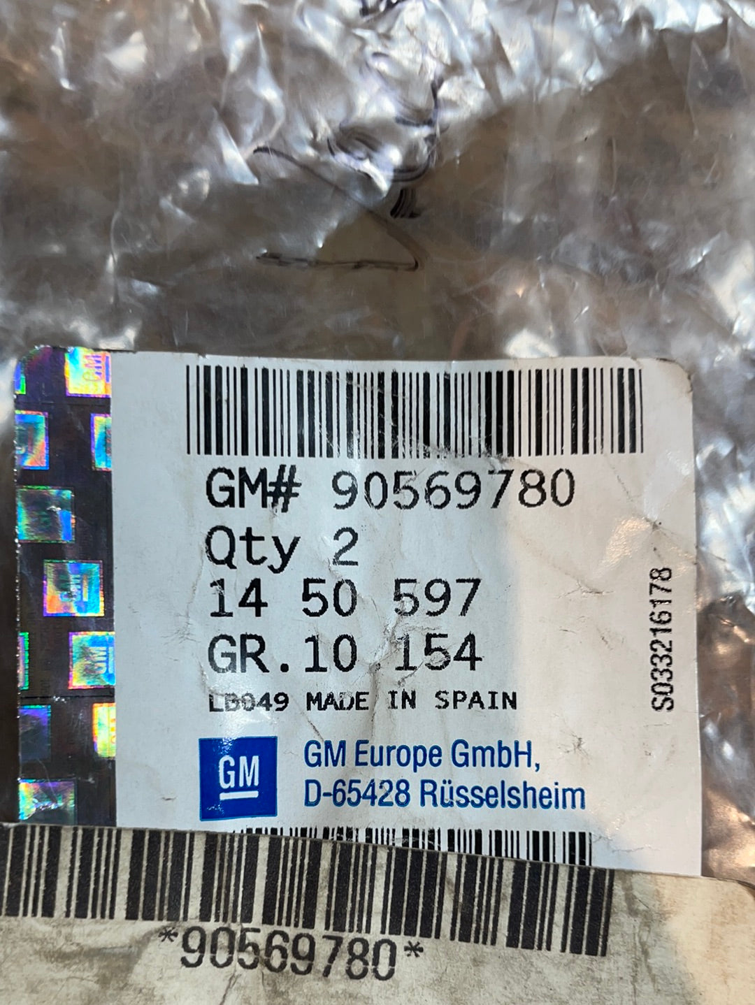 Original GM Opel Vectra B Deckel Wasserbehälter Neu